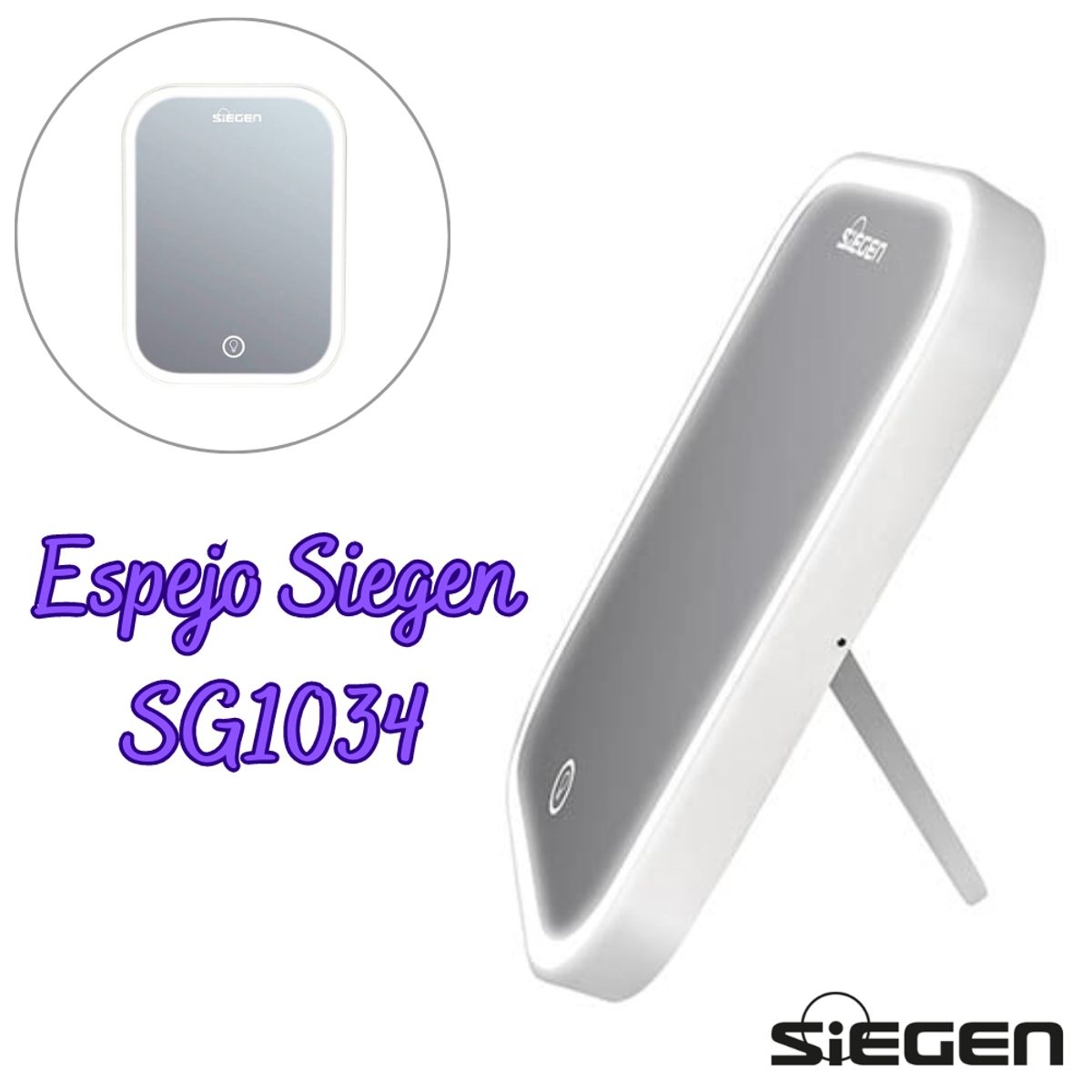 SIEGEN - Espejo Siegen Led SG-1034