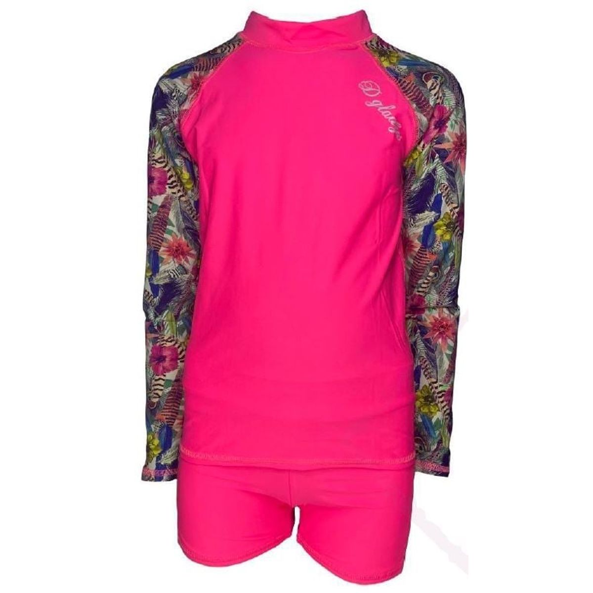 GENERICO - Conjunto Niña Manga Larga Color Celeste GL-44