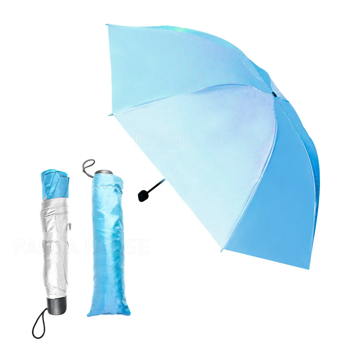 SM - PARAGUAS DE CARTERA CELESTE