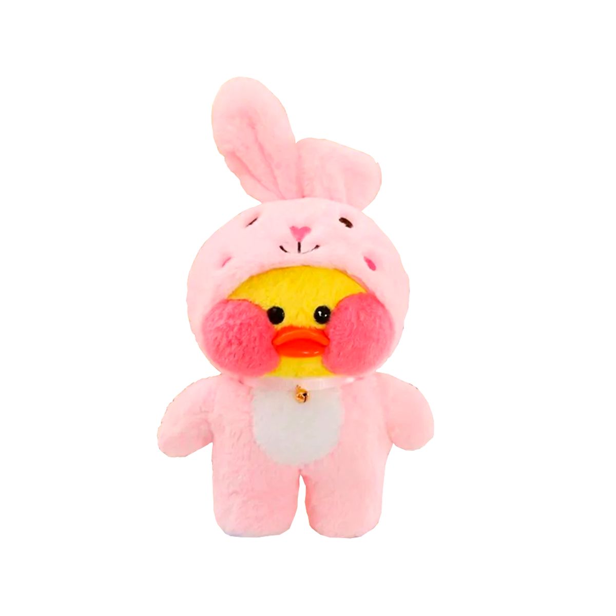 GENERICO - Peluche Lalafanfan Disfraz Conejo Rosa