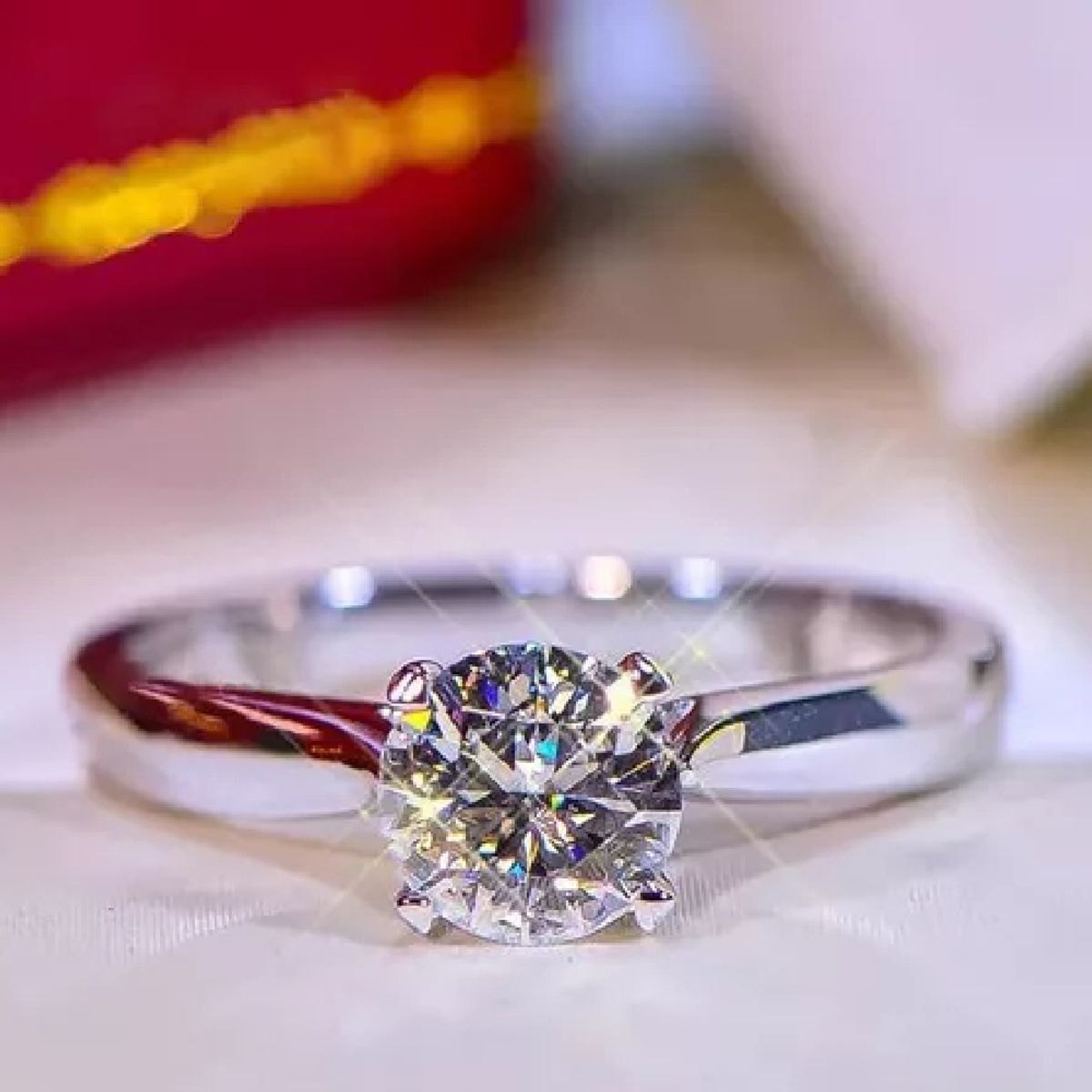 AMINO MASON - Anillo Promesa Regalo Novia Pareja - Plata Estuche Gratis