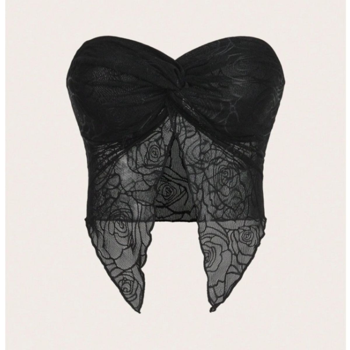 GENERICO - TOP LOLITAS NEGRO KAWAII COQUETTE