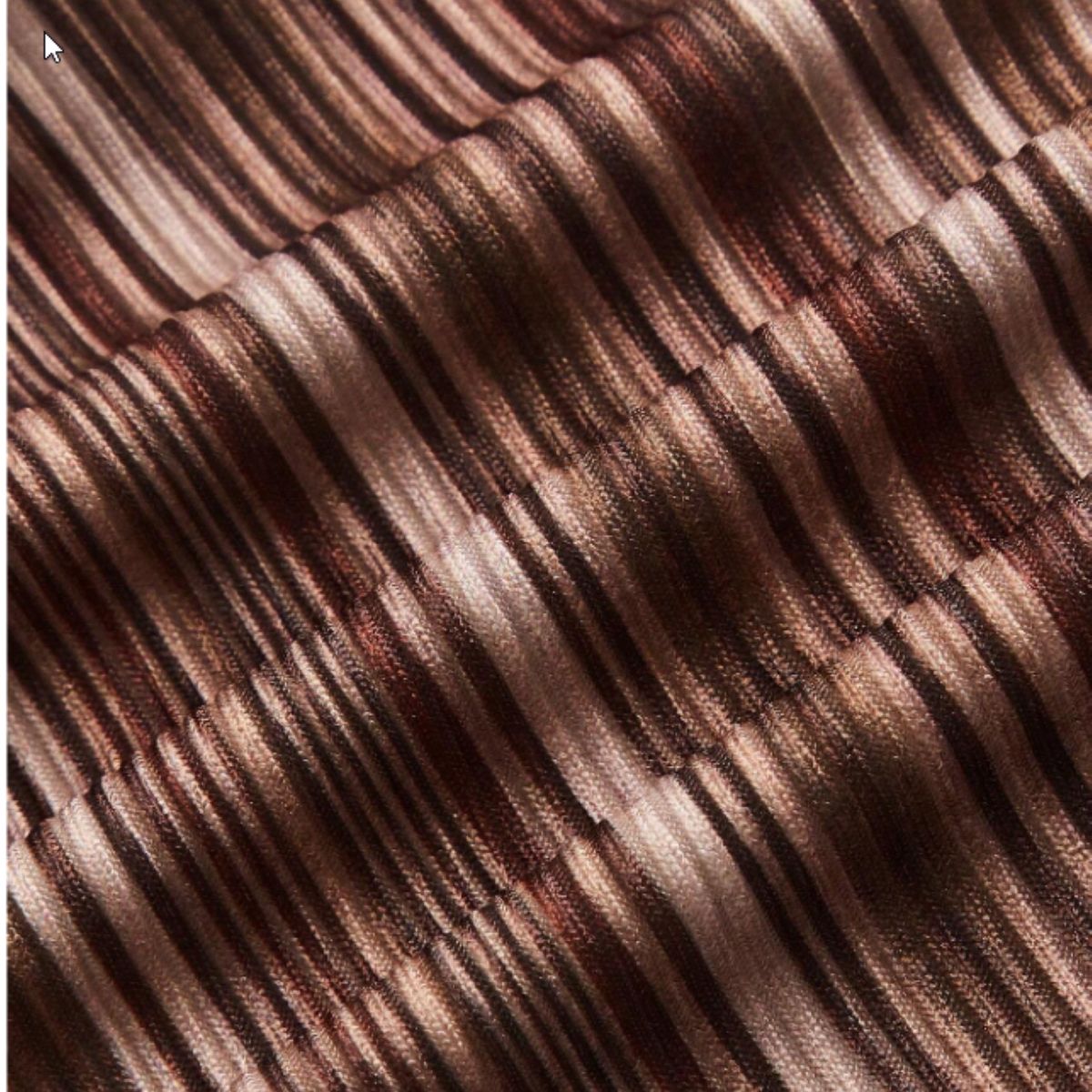 GENERICO - TOP LOLITAS MARRON RAYAS COQUETTE