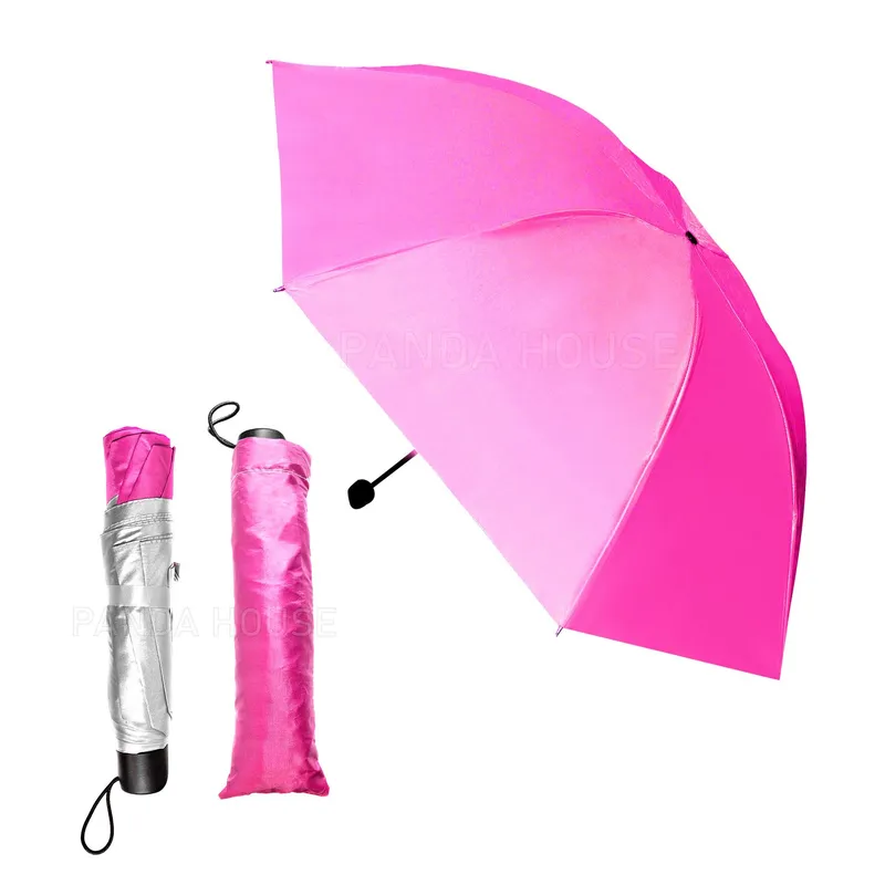 SM - PARAGUAS DE CARTERA ROSADO