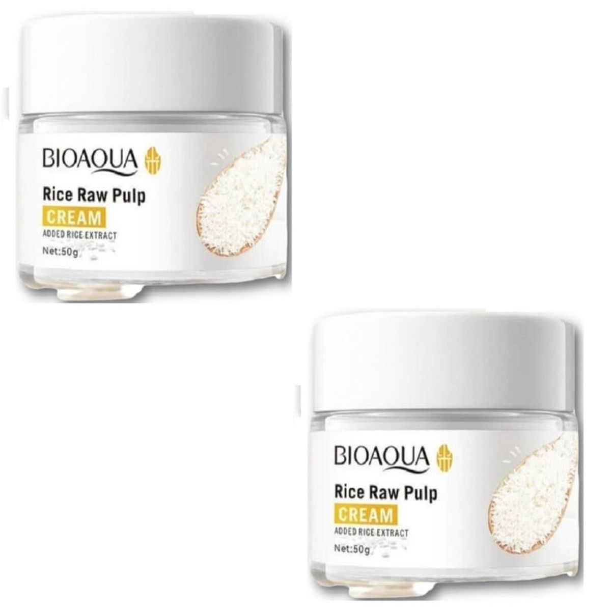 BIOAQUA - PACK 2 CREMA ACLARANTE DE ARROZ  BIOAQUA