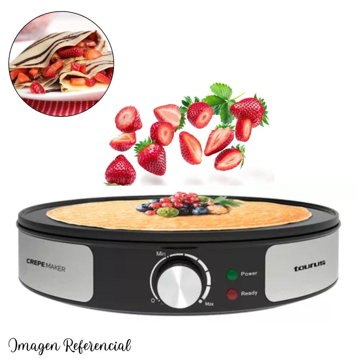 TAURUS - Crepera Maker Taurus Antiadherente S164