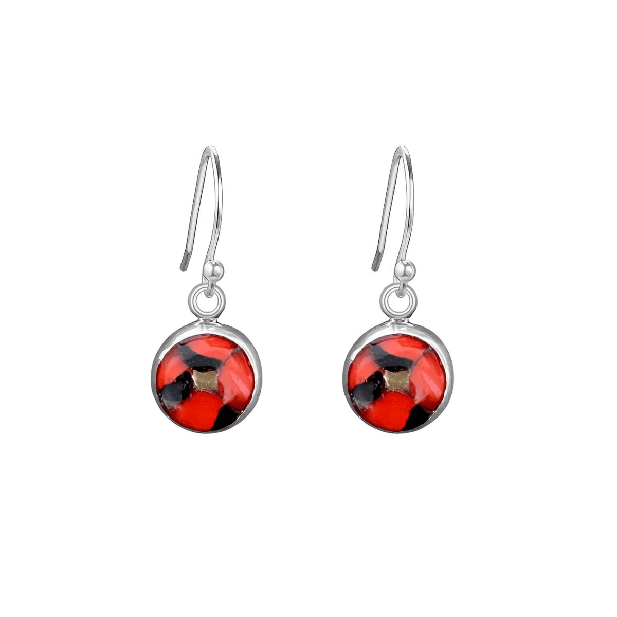 GENERICO - Aretes Mujer Huayruro Mal De Ojo Regalo Joya Plata 950