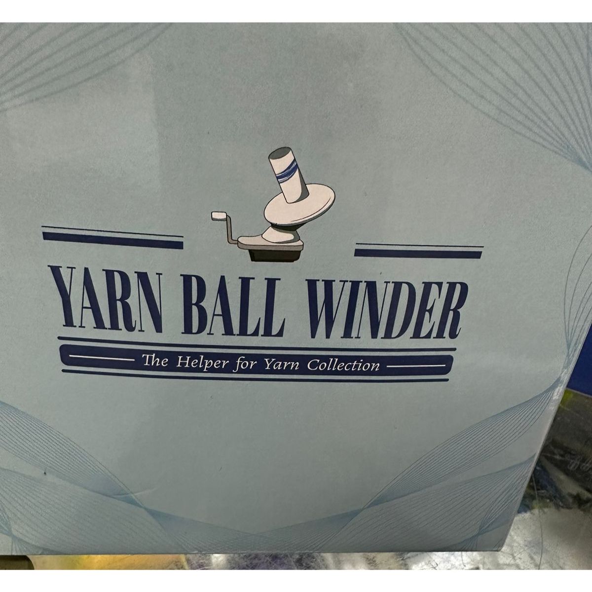 GENERICO - Maquina Ovilladora Manual de Lana Hilos Devanadora Ovillador