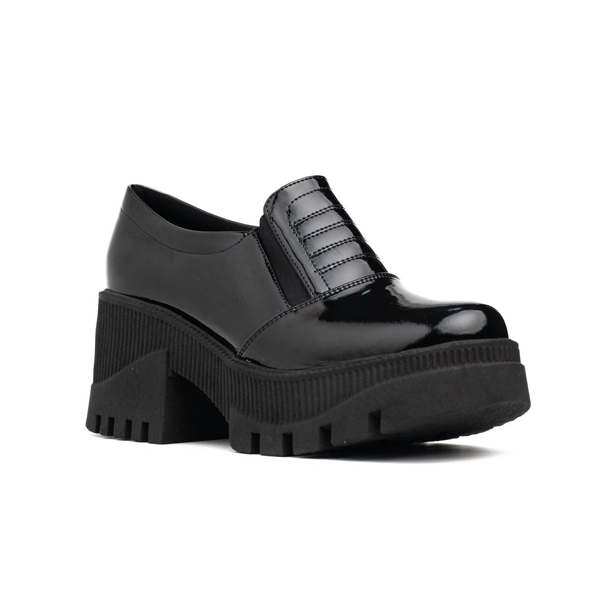 NEBULA - Mocasin Enola - Nébula - Negro Charol