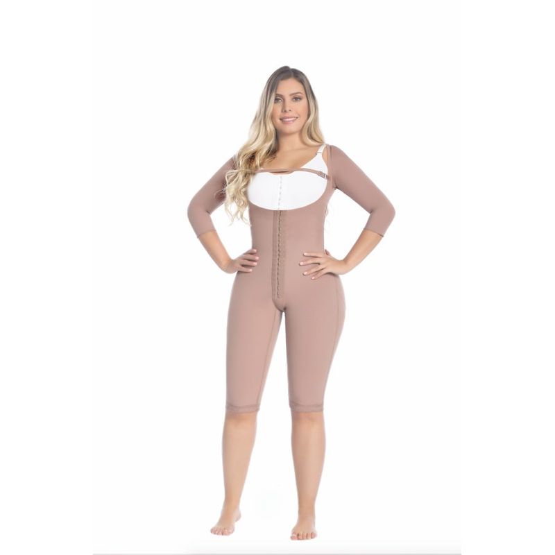 FAJATE - Faja postquirurgica la rodilla,mangas,busto libre fit 360 11360 Fajate