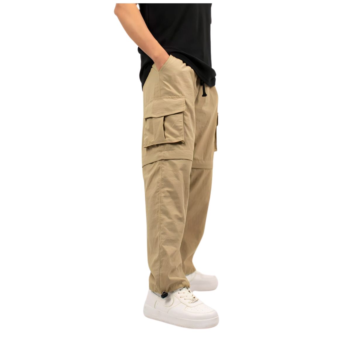 ENKI - Pantalón Convertible 2 en 1 Hombre Enki – Versatilidad y Estilo en Tela Mojada