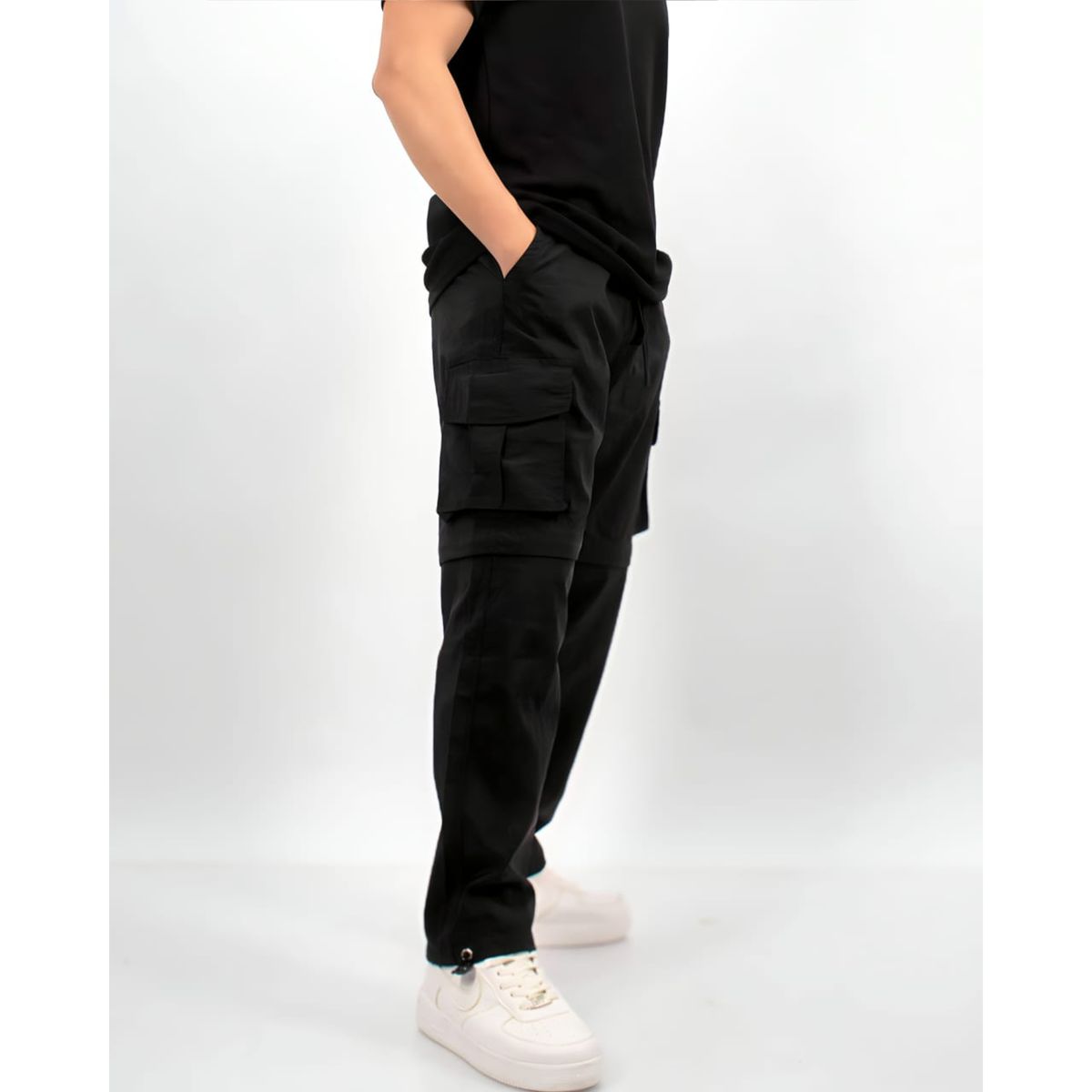 ENKI - Pantalón Convertible 2 en 1 Hombre Enki – Versatilidad y Estilo en Tela Mojada