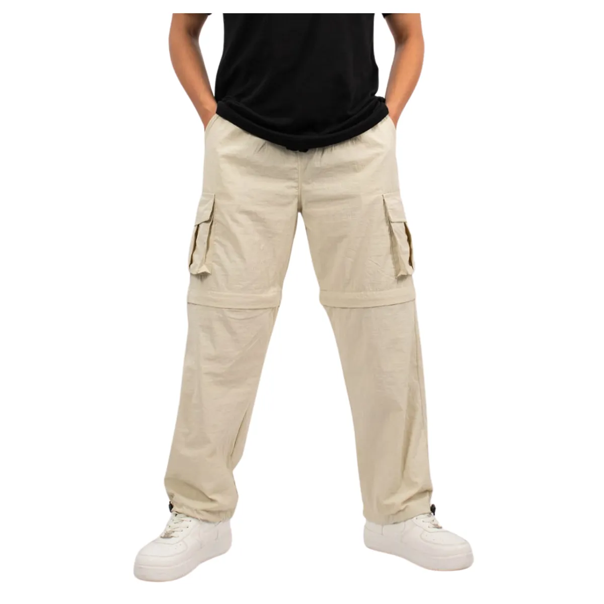 ENKI - Pantalón Convertible 2 en 1 Hombre Enki – Versatilidad y Estilo en Tela Mojada