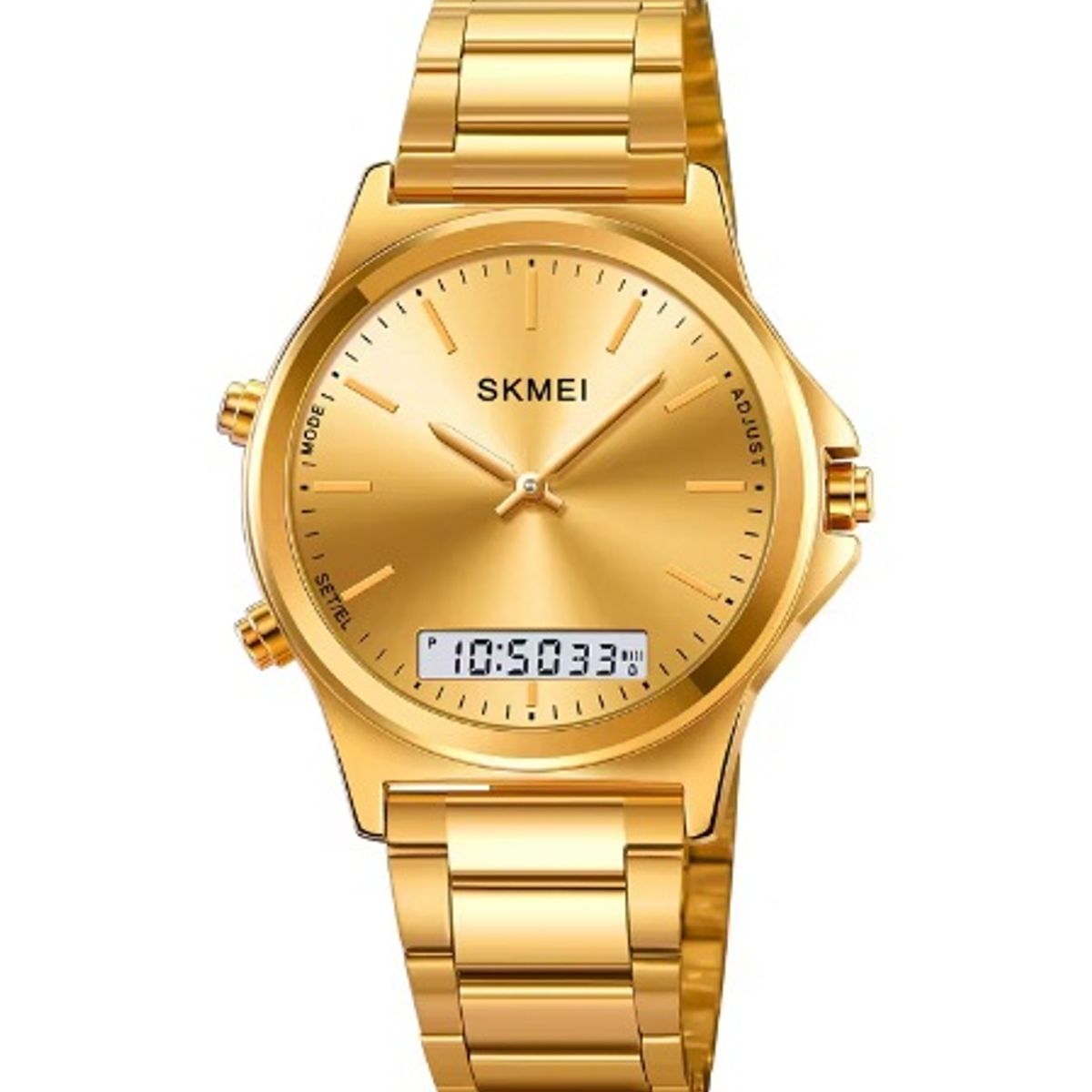 SKMEI - SKMEI 2120 Digital Impermeable Deportes Hombres Acero Inoxidable