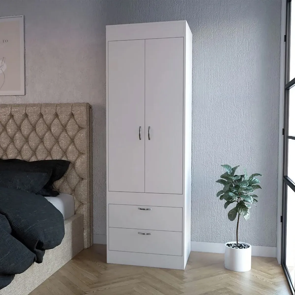 VENTITAS HOME - Ropero Minimalista Marie Ventitas Home Blanco