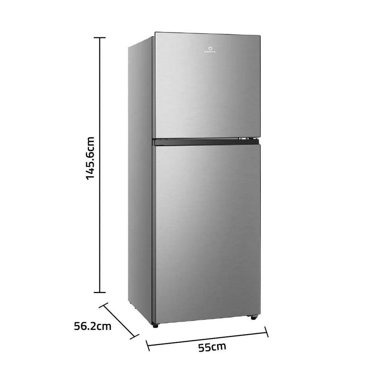 INDURAMA - REFRIGERADORA INDURAMA 203L RI-359 TOP FREEZER CROMA