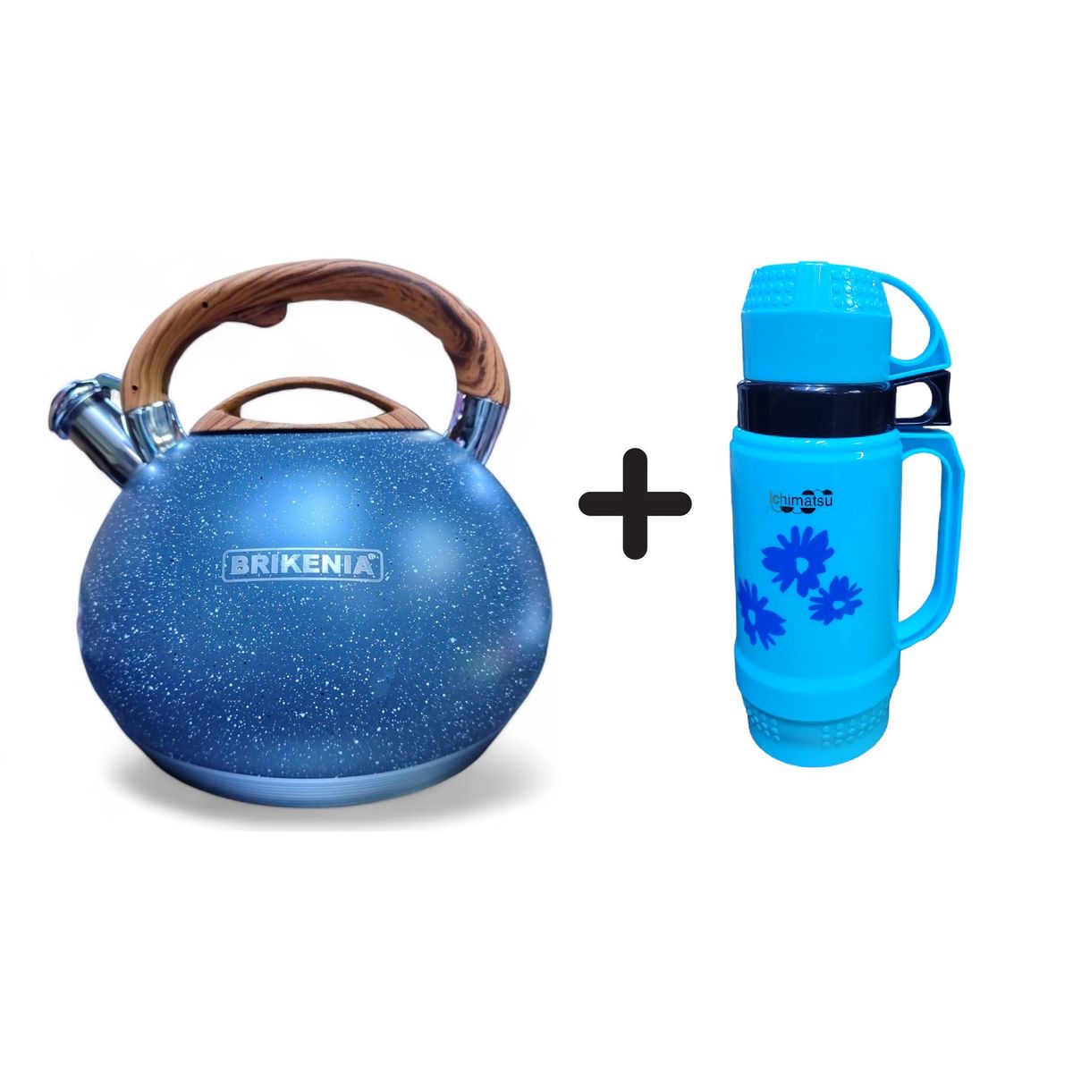 GENERICO - Combo Tetera Brikenia + Termo SKY 1 Litro