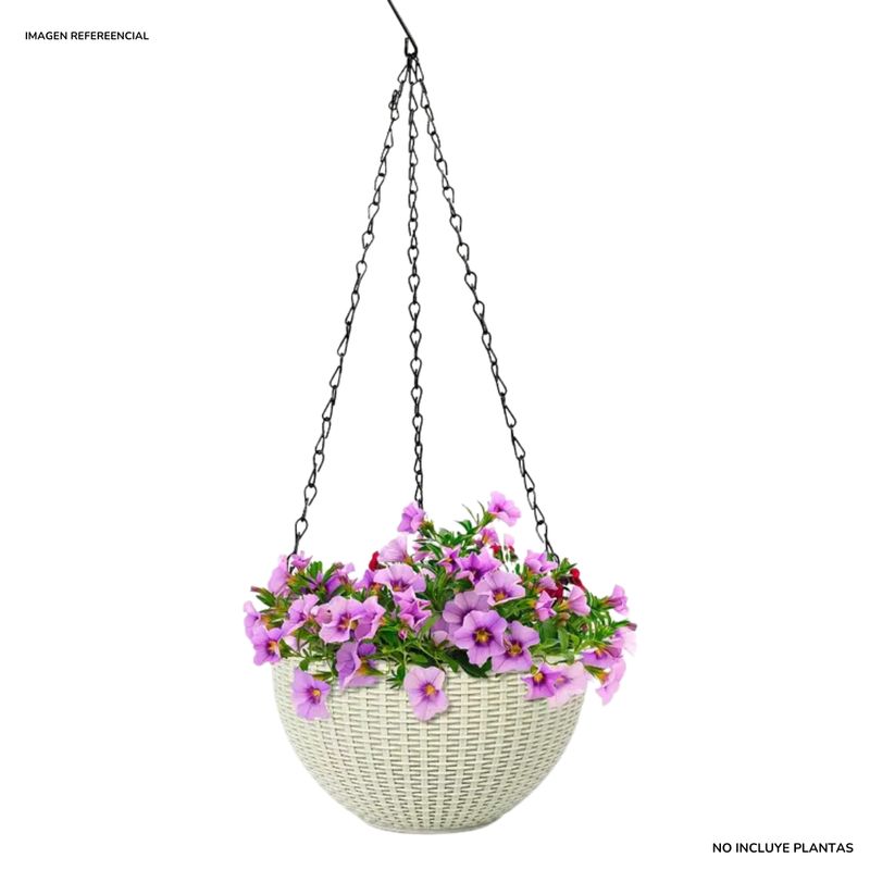 INSPIRA - Macetero colgante circular elegante aesthetic