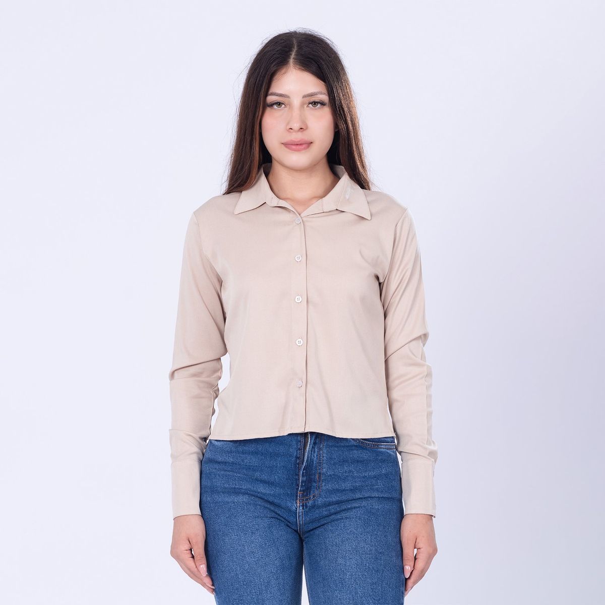 MOCALY - Blusa Manga Larga Mujer