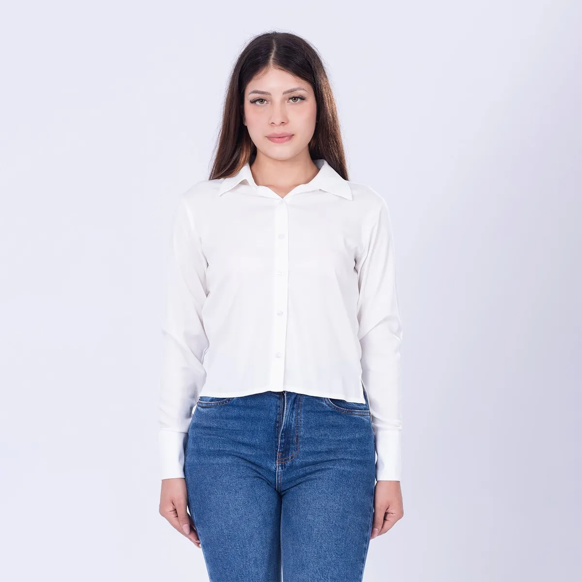 MOCALY - Blusa Manga Larga Mujer