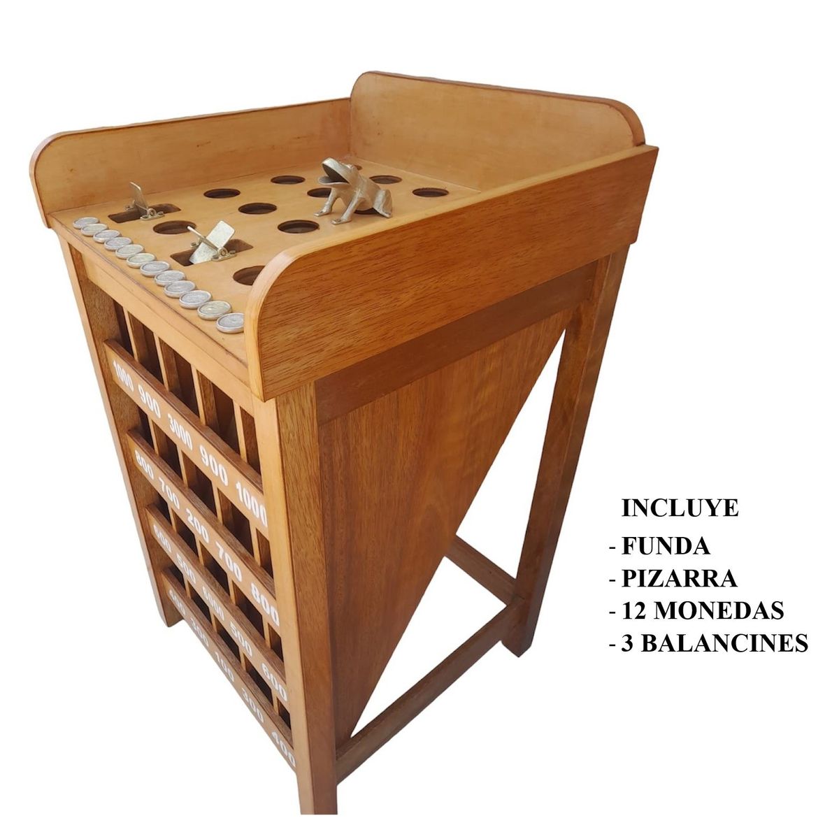 OEM - JUEGO DE MESA SAPO MADERA TORNILLO EDICION DELUXE