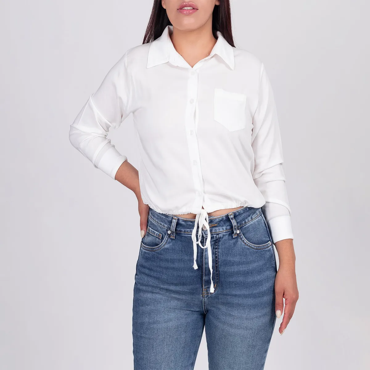 MOCALY - Blusa Casual Mujer  Manga Larga