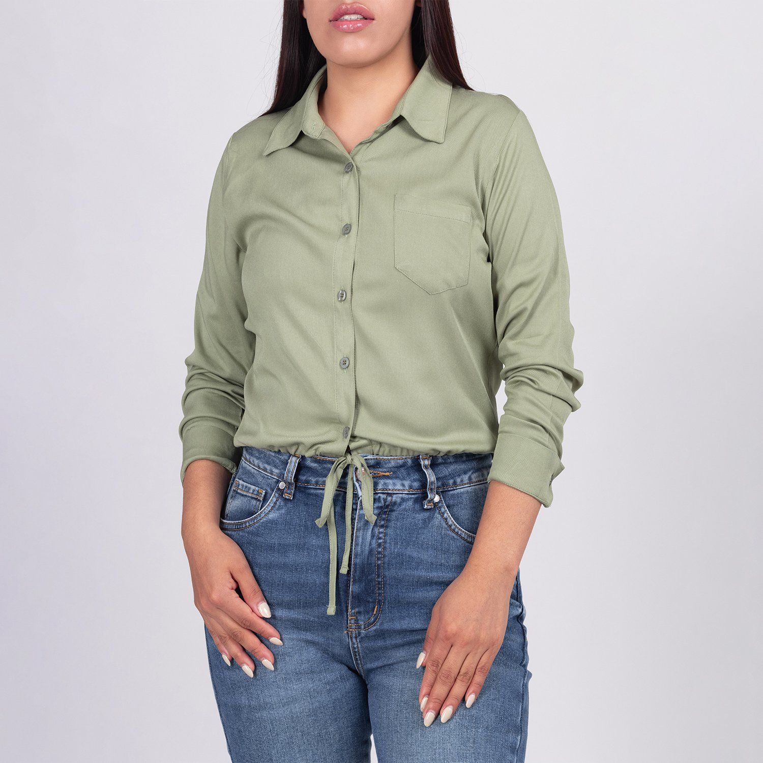 Blusa Casual Mujer Manga Larga MOCALY