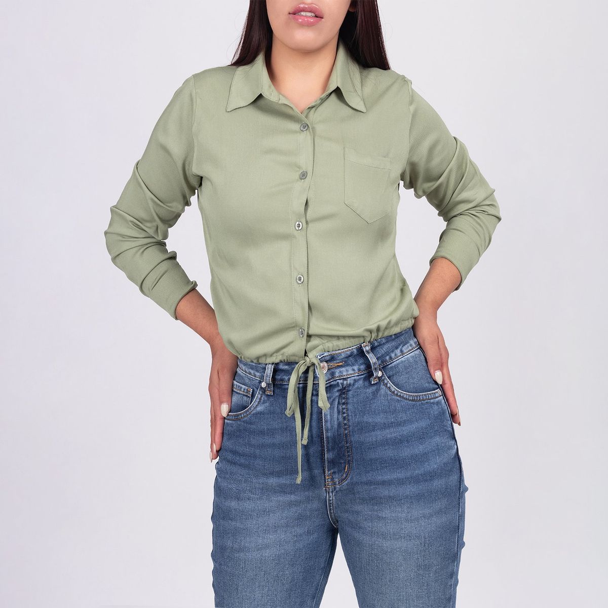 MOCALY - Blusa Casual Mujer  Manga Larga