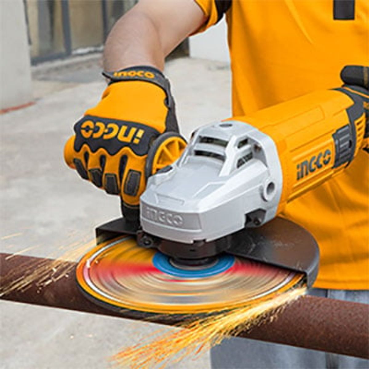 INGCO TOOLS - ESMERIL ANGULAR 7 2400W 180MM AG240082 - INGCO