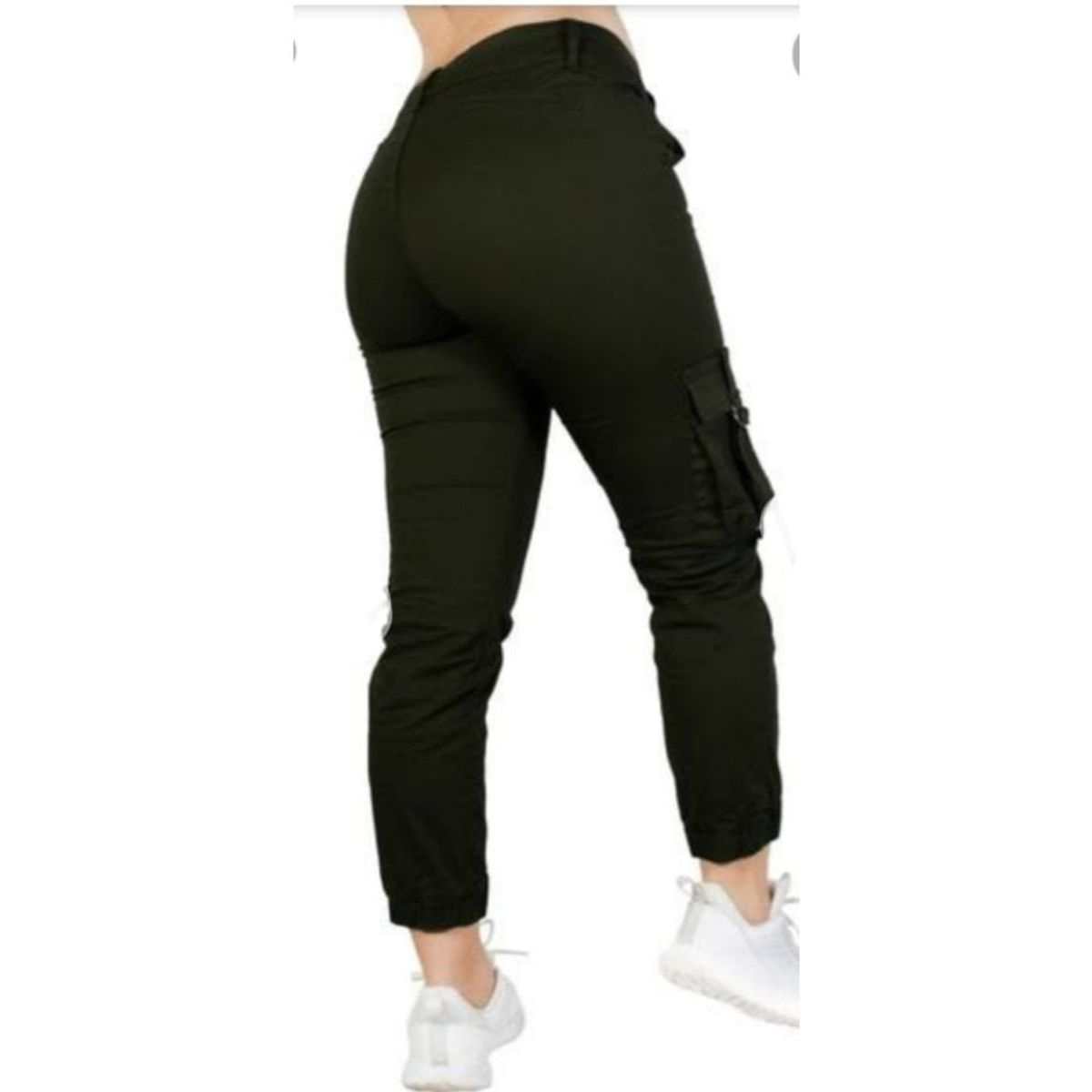 GENERICO - Pantalón jogger cargo mujer