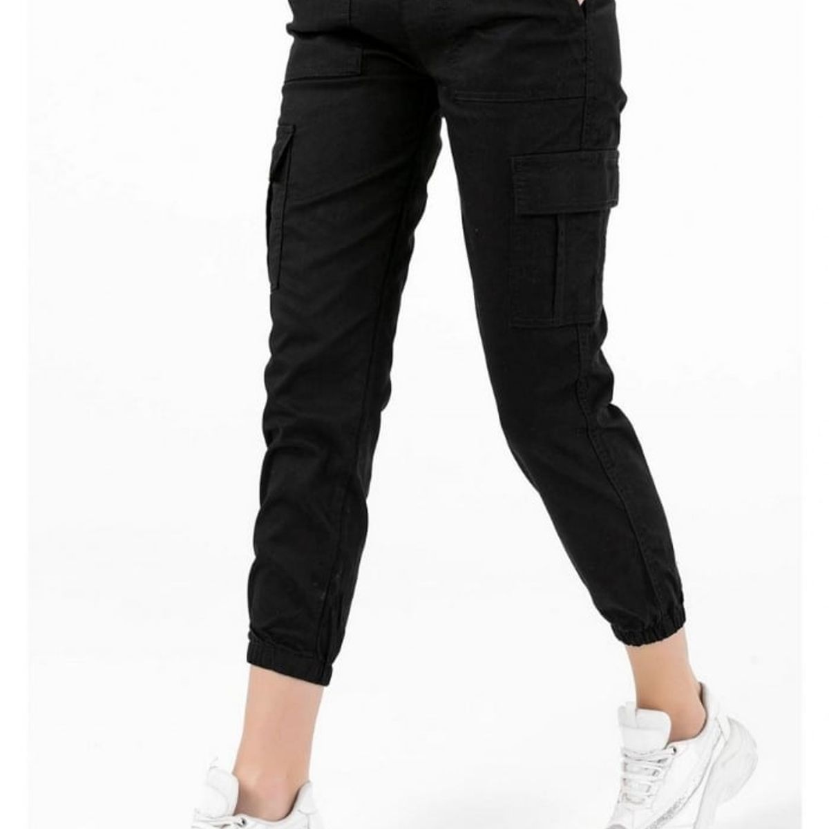 GENERICO - Pantalón jogger cargo mujer
