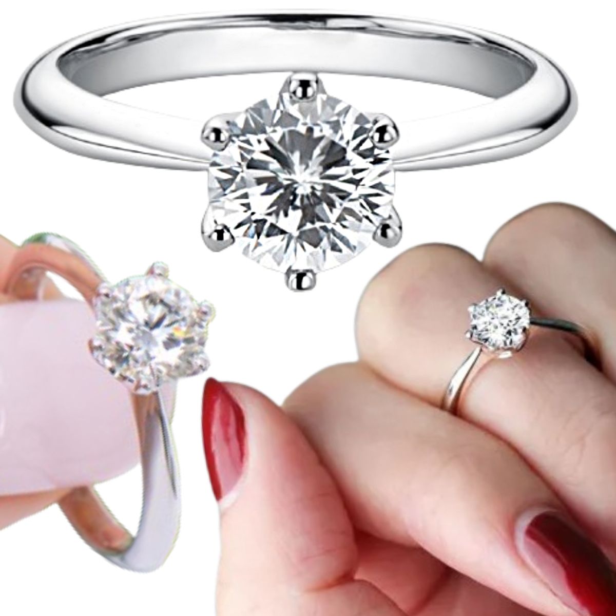 NO LOGO - Anillo Compromiso Promesa Regalo Novia