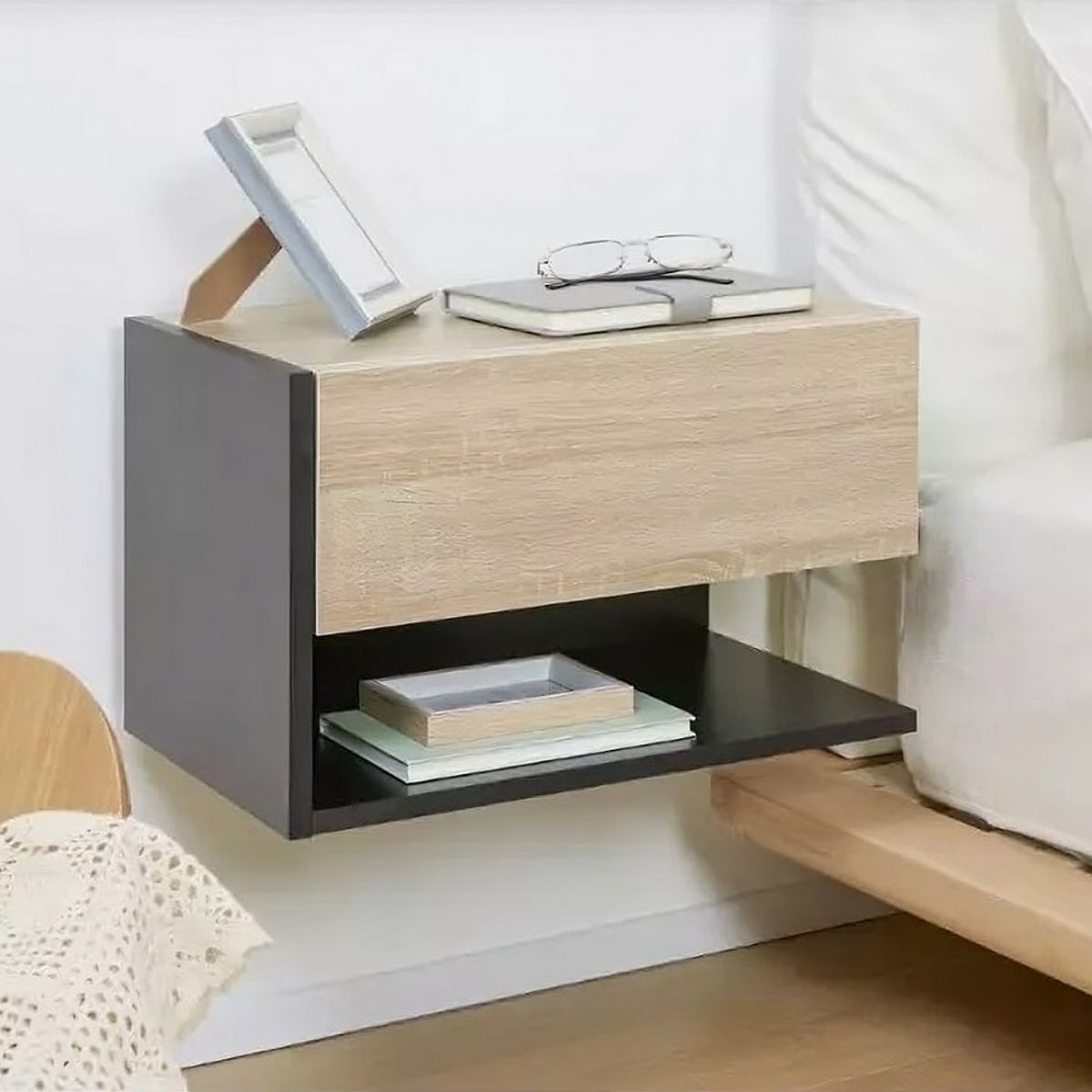 73 EXPERIENCE - Velador Heni x2 Plomo & Roble Santana 73 Experience