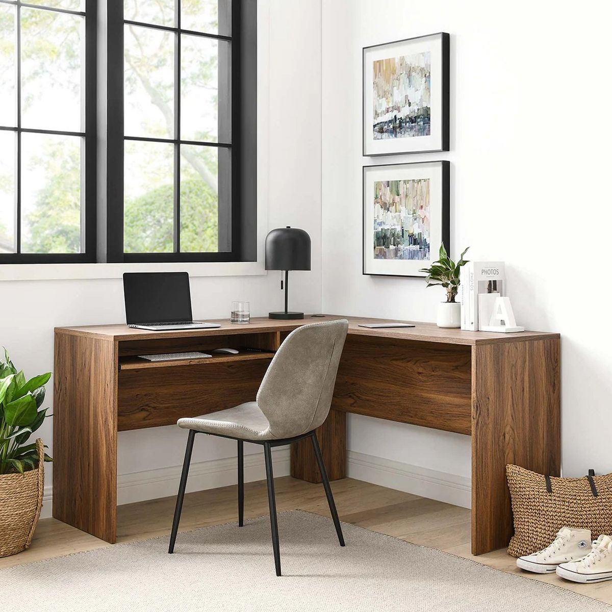 VENTITAS HOME - Escritorio en L Edmundo Ventitas Home Color Gales