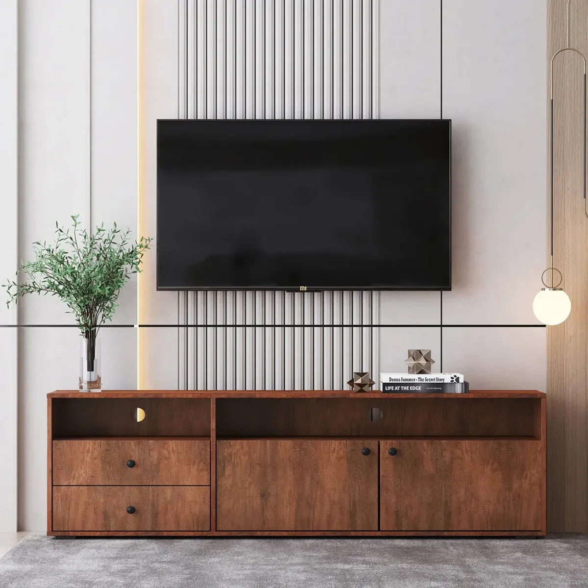 VENTITAS HOME - Mesa de TV Amelie 60” Ventitas Home Color Caramelo