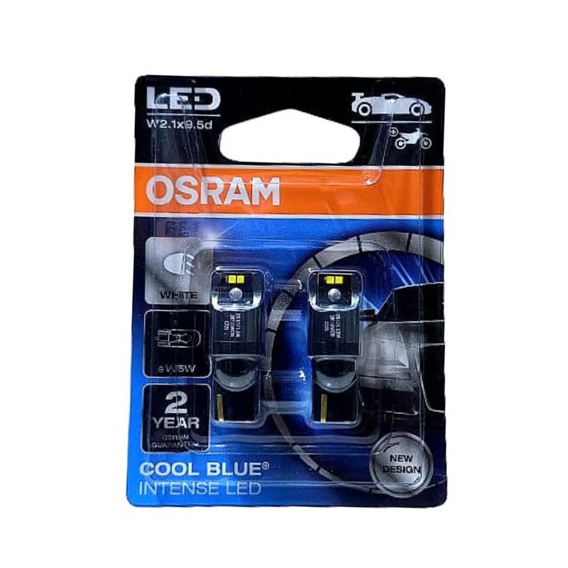 OSRAM - Foco Lágrima LED T10 OSRAM 12v 15w Blanco 6000K
