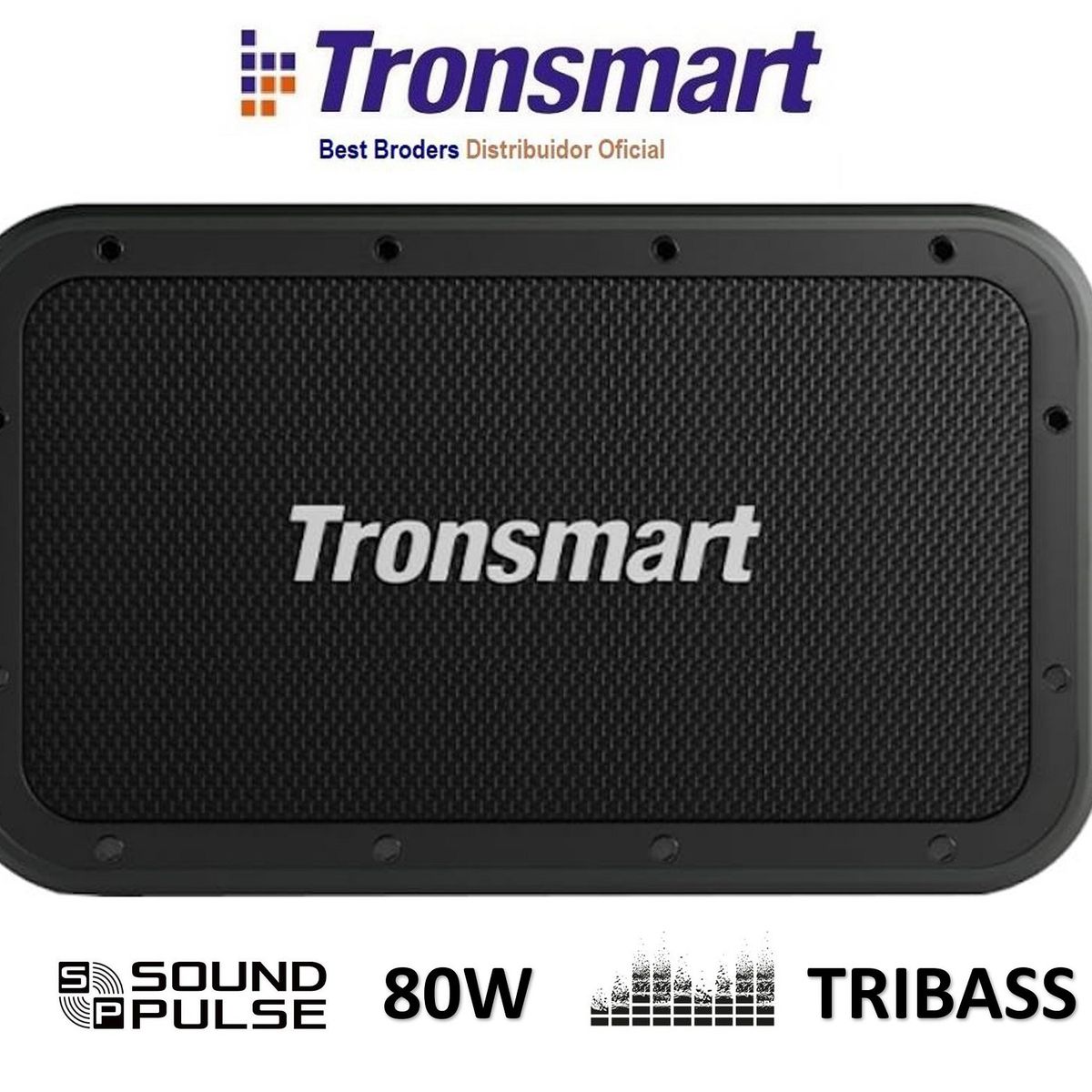 TRONSMART - Tronsmart Force Max 80W Parlante Bluetooth TriBass SoundPulse TWS