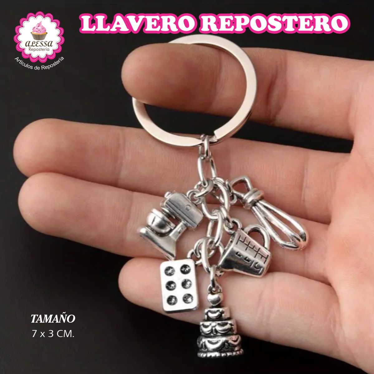 GENERICO - Llavero exclusivo para Repostería Cocina Panadería