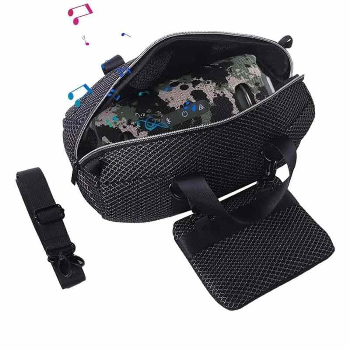 GENERICO - Bolso estuche case permeable al Sonido compatible con JBL Xtreme 4 / 3