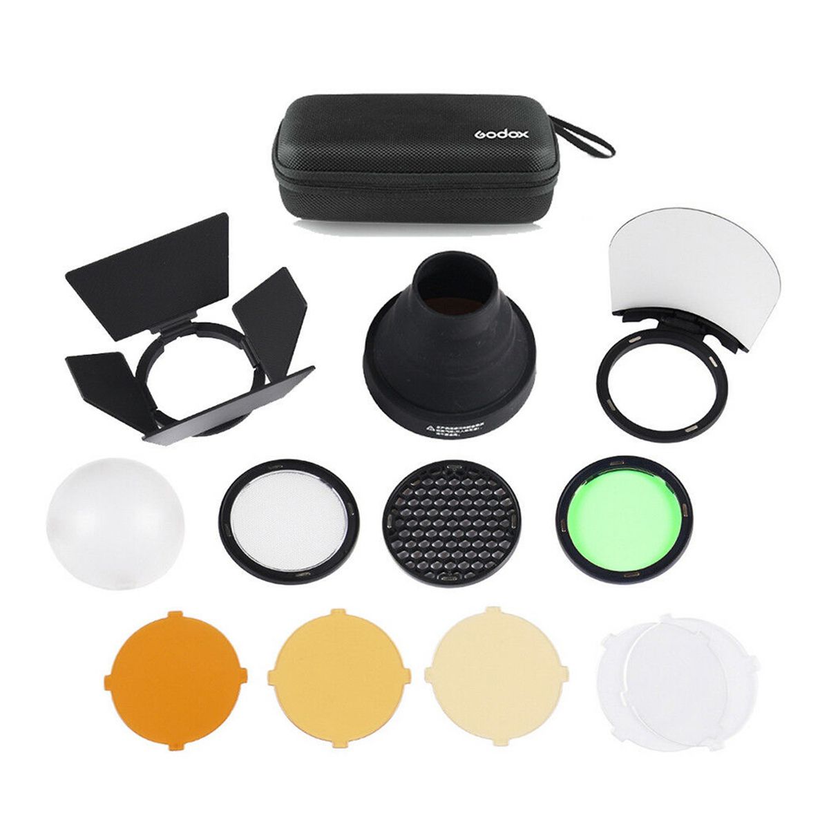 GODOX - Kit de accesorios Godox AK-R1 modificadores magnéticos