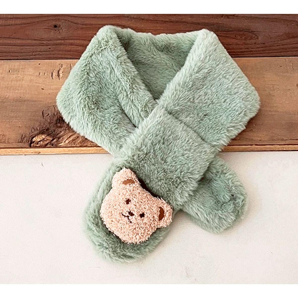 GENERICO - BUFANDA MODA DE ESTILO COREANO PARA NIÑOS GRUESA Y CÁLIDAD PARA NIÑOS_.