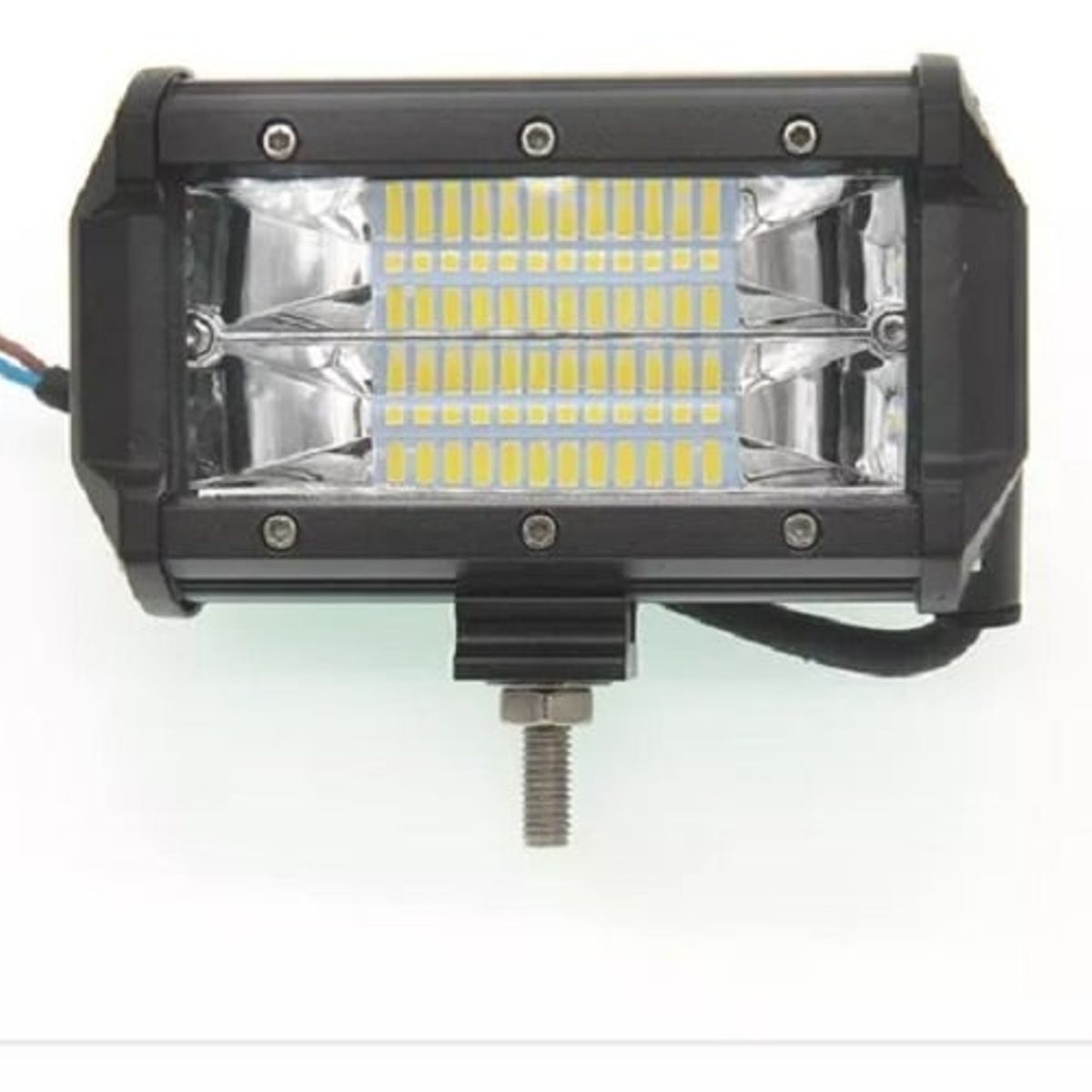 GENERICO - Faro Barra 24 Leds 72w Luz Lineal Doble Color auto moto 1pza