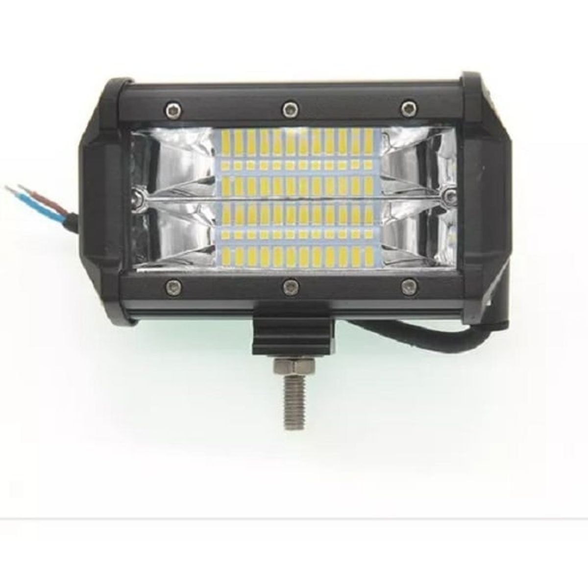 GENERICO - Faro Barra 24 Leds 72w Luz Lineal Doble Color auto moto 1pza