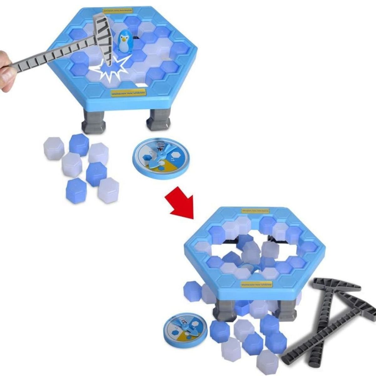 GENERICO - Juego Mesa Trampa De Pingüinos