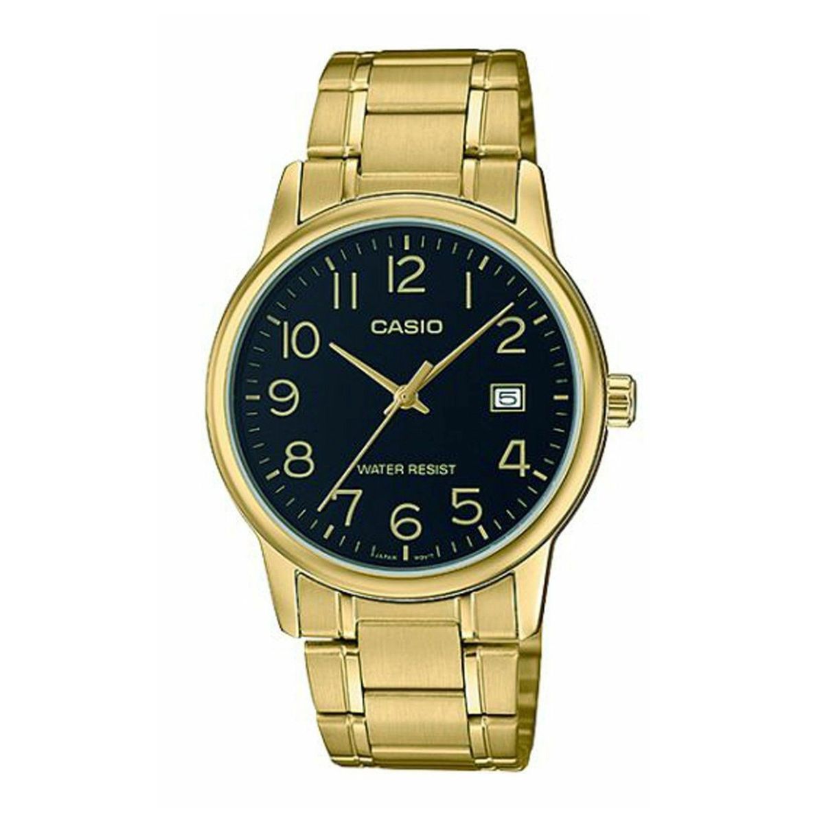 CASIO - RELOJES CASIO ORIGINAL STEEL  SERIE MTP-V00 NEGRO