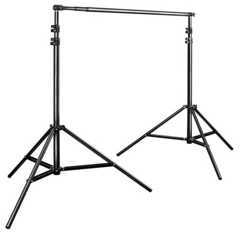 GENERICO - Portafondo Portatil 2.8 x 3 Metros con barra telescopica + 2 ganchos