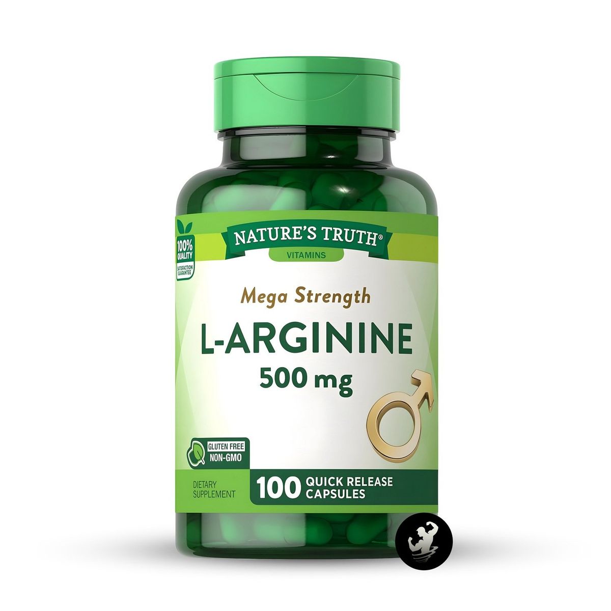 NATURE'S TRUTH - L-Arginine 500 mg Nature's Truth - 100 cápsulas