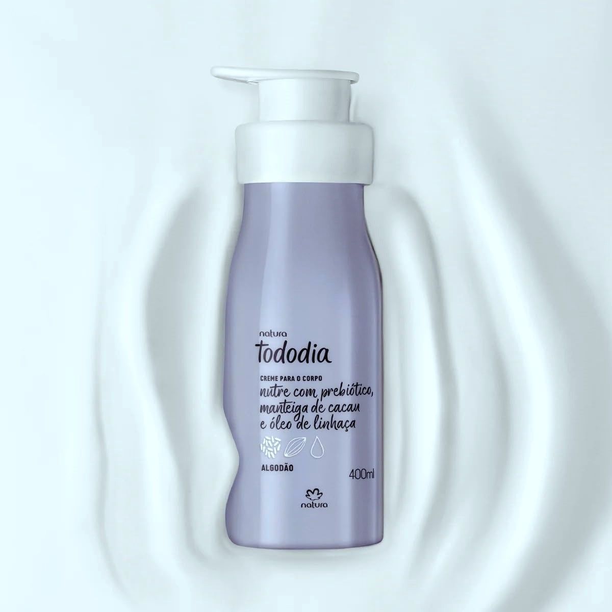 NATURA - Crema para cuerpo Algodon 400 ml tododia natura