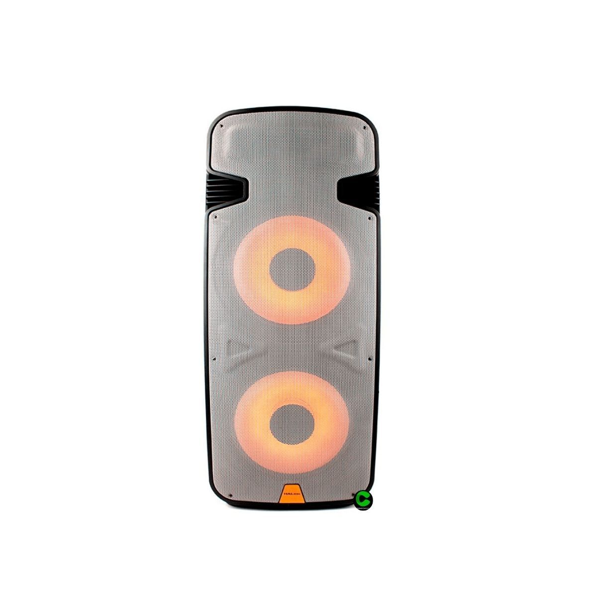 HALION - Parlante activo HALION PHA-215A  2UHF mic  AC/DC