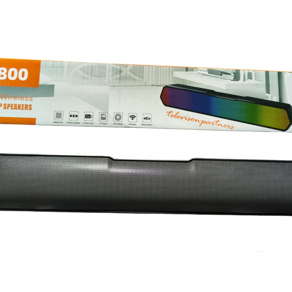 GENERICO - Altavoz con Luz LED RGB de Sonido Bluetooth